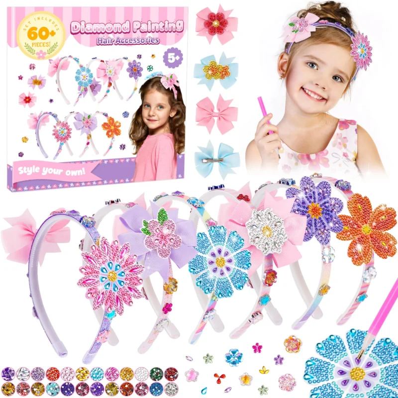Hairband Diamond Painting Kids Craft
